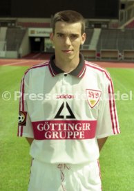 08.07.97 VfB Stuttgart Fototermin Saison 1997/1998