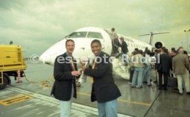 13.06.97 VfB Stuttgart Abflug Berlin DFB-Pokal Finale 1997