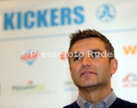 Stuttgarter Kickers Pressekonferenz