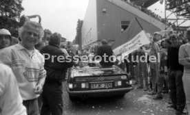 21.06.87 Stuttgarter Kickers Empfang DFB-Pokal Finale 1987