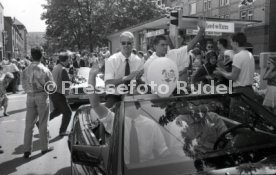 17.05.1992 VfB Stuttgart Meisterschaft Autokorso