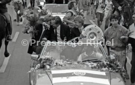 26.05.1984 VfB Stuttgart Meisterschaft 1984 Autokorso Bad Cannstatt