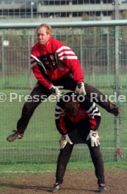 VfB Stuttgart Ebbo Trautner Franz Wohlfahrt Foto Rudel