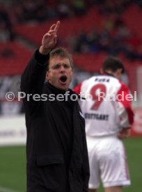 VfB Stuttgart-SpVgg Unterhaching 0:2 Ralf Rangnick Foto Rudel