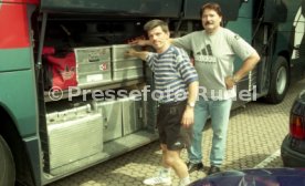 13.06.97 VfB Stuttgart Abflug Berlin DFB-Pokal Finale 1997