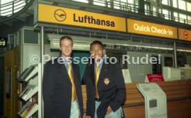 13.06.97 VfB Stuttgart Abflug Berlin DFB-Pokal Finale 1997