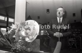 26.05.1984 VfB Stuttgart Meisterschaft 1984 Empfang Rathaus