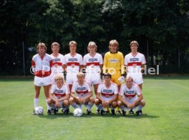 25.07.86 VfB Stuttgart Fototermin 1986/1987
