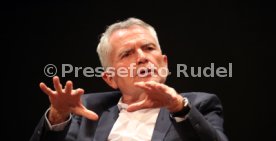 Podiumsdiskussion Stuttgart Liederhalle Wolfgang Dietrich, Mario Gomez, Uli Hoene&szlig;