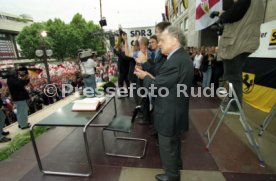 15.06.97 VfB Stuttgart Empfang am Rathaus DFB-Pokal Sieg 1997