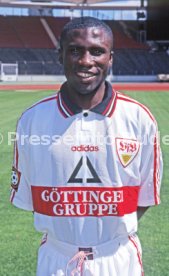 08.07.97 VfB Stuttgart Fototermin Saison 1997/1998