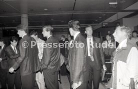 15.09.92 Ankunft Leeds United Flughafen Stuttgart