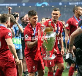 UEFA Champions League Finale 2019 Tottenham Hotspurs - FC Liverpool
