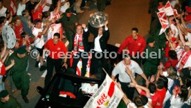 19.05.07 VfB Stuttgart Meisterschaft 2007 Autokorso