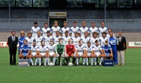 28.06.88 Karlsruher SC Fototermin Saison 1988/1989