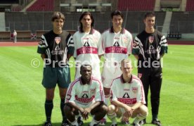 08.07.97 VfB Stuttgart Fototermin Saison 1997/1998