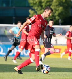 VfB Stuttgart Trainingslager Neustift 2017 Testspiel VfB Stuttgart - Huddersfield Town