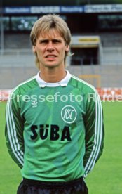 28.06.88 Karlsruher SC Fototermin Saison 1988/1989
