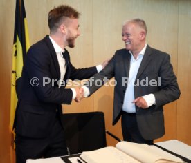 VfB Stuttgart Empfang Rathaus Meisterschaft 2. Bundesliga