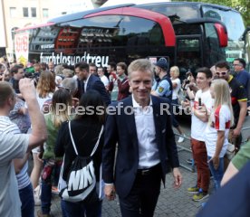 VfB Stuttgart Empfang Rathaus Meisterschaft 2. Bundesliga