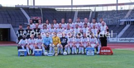 08.07.97 VfB Stuttgart Fototermin Saison 1997/1998