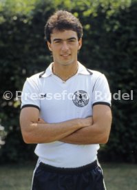 09.08.79 VfB Stuttgart Spieler im Trikot Nationalmannschaft
