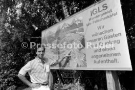 16.08.85 FC Wacker Tirol Innsbruck Hansi M&uuml;ller
