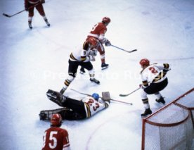 Olympia 1976 Eishockey UdSSR - BR Deutschland