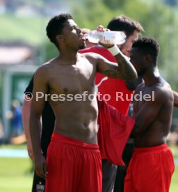 VfB Stuttgart Trainingslager Neustift 2017, Testspiel, VfB Stuttgart - Asteras Tripolis
