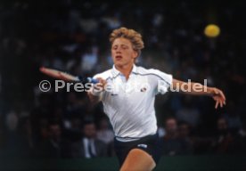 10.03.85 Tennis Davis Cup Deutschland - Spanien<
