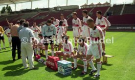 08.07.97 VfB Stuttgart Fototermin Saison 1997/1998