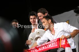 19.05.07 VfB Stuttgart Meisterschaft 2007 Empfang Schlossplatz