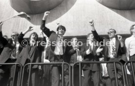 17.05.1992 VfB Stuttgart Meisterschaft Empfang im Stadion