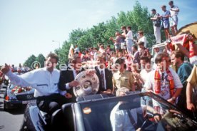 17.05.1992 VfB Stuttgart Meisterschaft Autokorso