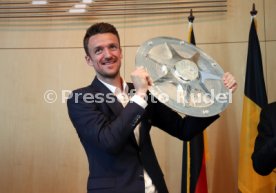 VfB Stuttgart Empfang Rathaus Meisterschaft 2. Bundesliga