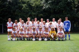 25.07.86 VfB Stuttgart Fototermin 1986/1987