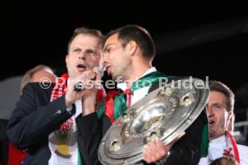 19.05.07 VfB Stuttgart Meisterschaft 2007 Empfang Schlossplatz