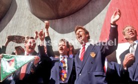 17.05.1992 VfB Stuttgart Meisterschaft Empfang im Stadion