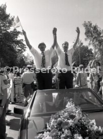 17.05.1992 VfB Stuttgart Meisterschaft Autokorso