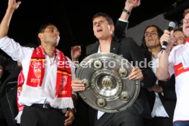 19.05.07 VfB Stuttgart Meisterschaft 2007 Empfang Schlossplatz