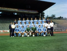13.07.84 Karlsruher SC Fototermin 1984/1985