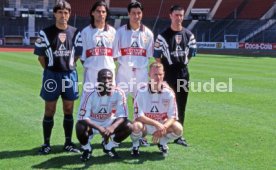 08.07.97 VfB Stuttgart Fototermin Saison 1997/1998