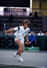 10.03.85 Tennis Davis Cup Deutschland - Spanien<