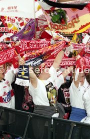 15.06.97 VfB Stuttgart Empfang am Rathaus DFB-Pokal Sieg 1997