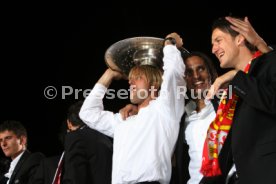 19.05.07 VfB Stuttgart Meisterschaft 2007 Empfang Schlossplatz