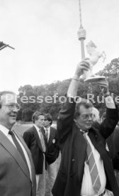 21.06.87 Stuttgarter Kickers Empfang DFB-Pokal Finale 1987