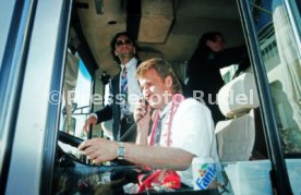 17.05.1992 VfB Stuttgart Meisterschaft Empfang im Stadion
