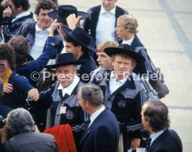 05.06.78 WM 1978 Ankunft DFB Flughafen Cordoba