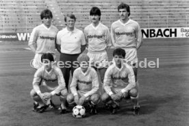 13.07.84 Karlsruher SC Fototermin 1984/1985