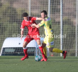 VfB Stuttgart Trainingslager La Manga 2018 Testspiel VfB Stuttgart - KV Oostende